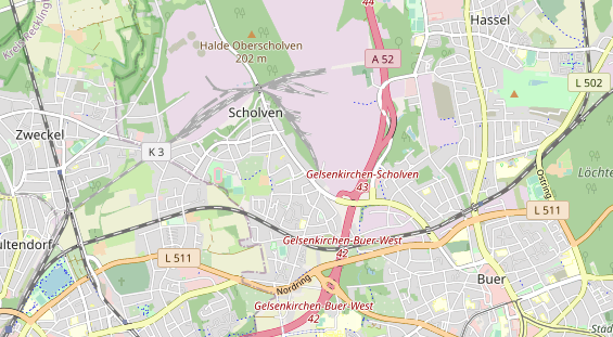 Monteurzimmer auf Karte