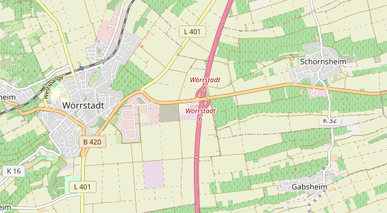 Monteurzimmer auf Karte