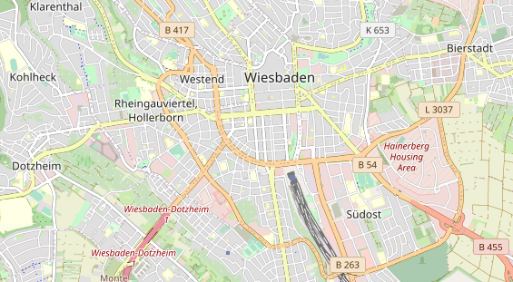 Monteurzimmer auf Karte