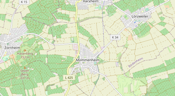 Monteurzimmer auf Karte