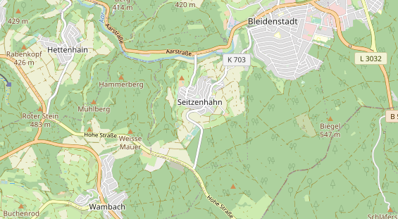 Monteurzimmer auf Karte