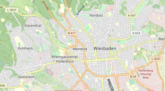 Monteurzimmer auf Karte