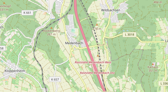 Monteurzimmer auf Karte