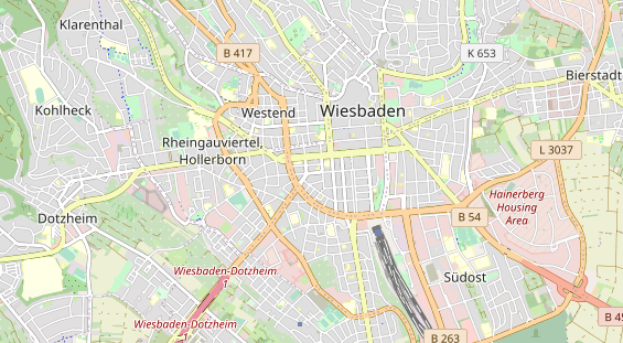 Monteurzimmer auf Karte
