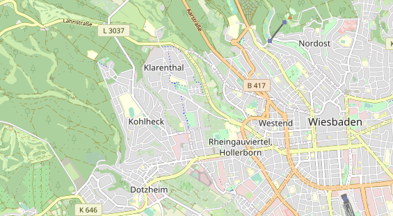 Monteurzimmer auf Karte