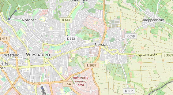 Monteurzimmer auf Karte