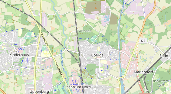 Monteurzimmer auf Karte
