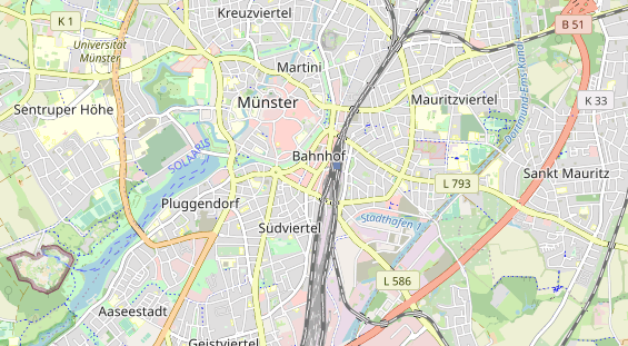 Monteurzimmer auf Karte