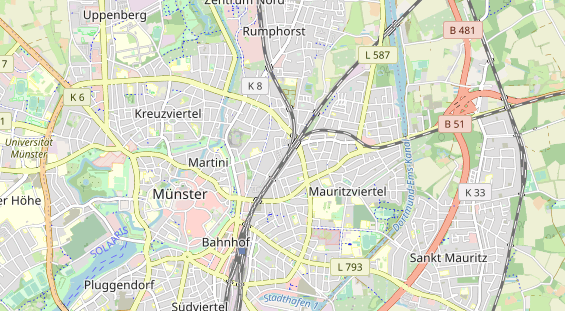 Monteurzimmer auf Karte