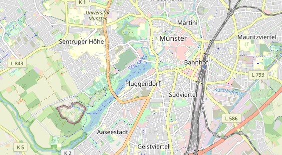 Monteurzimmer auf Karte