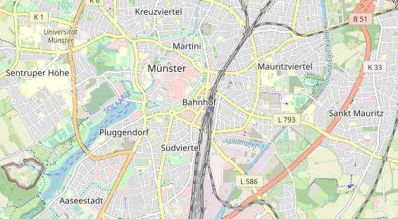 Monteurzimmer auf Karte