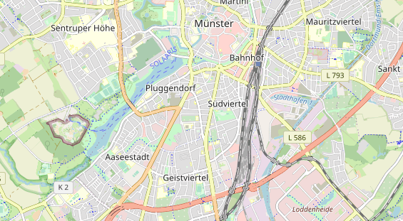 Monteurzimmer auf Karte