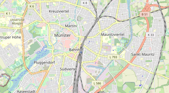 Monteurzimmer auf Karte