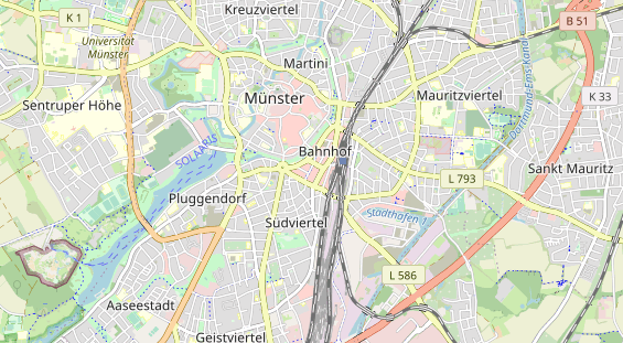 Monteurzimmer auf Karte