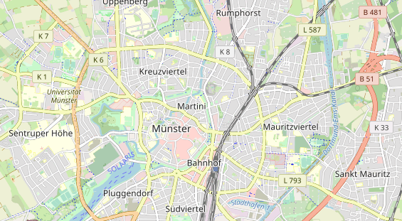 Monteurzimmer auf Karte