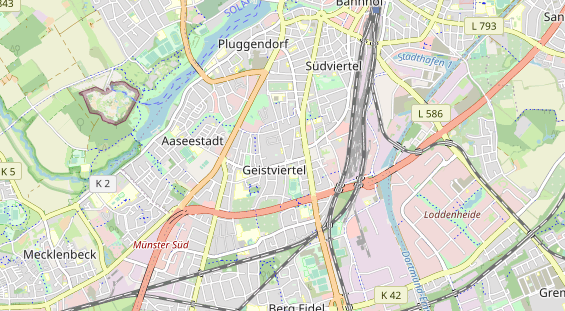 Monteurzimmer auf Karte