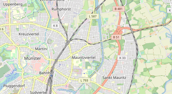 Monteurzimmer auf Karte
