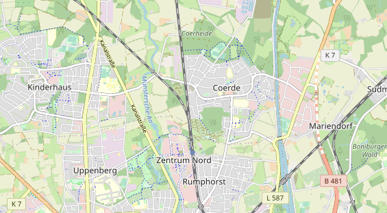 Monteurzimmer auf Karte