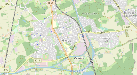 Monteurzimmer auf Karte