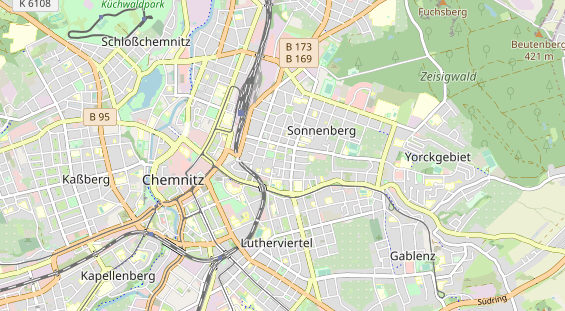 Monteurzimmer auf Karte