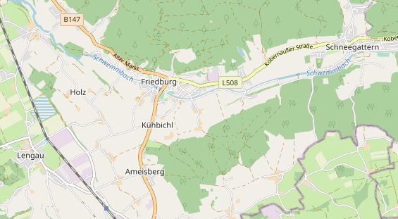 Monteurzimmer auf Karte