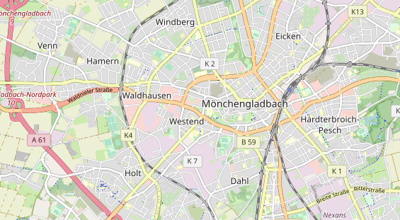 Monteurzimmer auf Karte