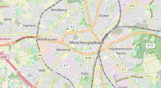Monteurzimmer auf Karte