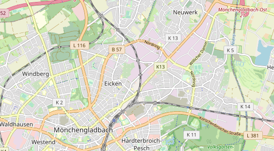 Monteurzimmer auf Karte