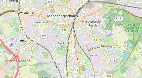 Monteurzimmer auf Karte