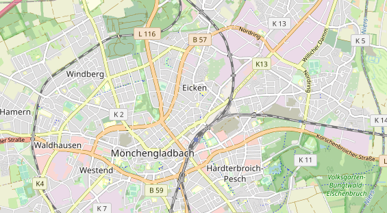 Monteurzimmer auf Karte