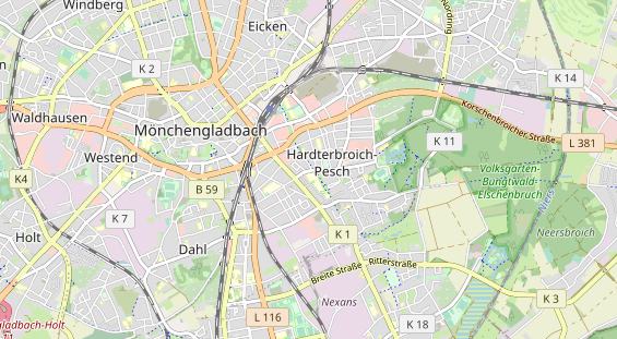 Monteurzimmer auf Karte