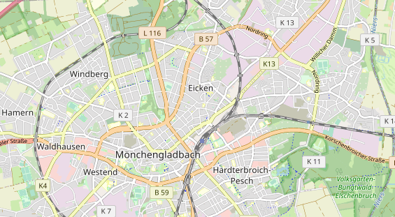 Monteurzimmer auf Karte