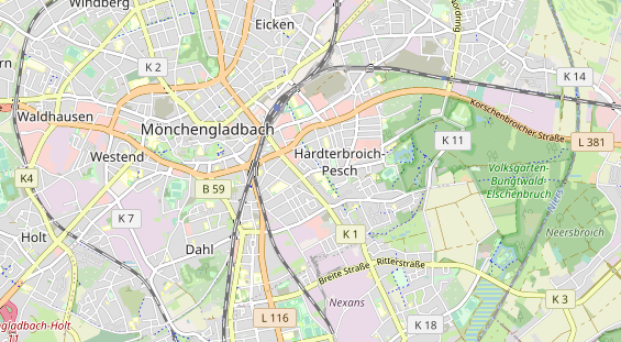 Monteurzimmer auf Karte