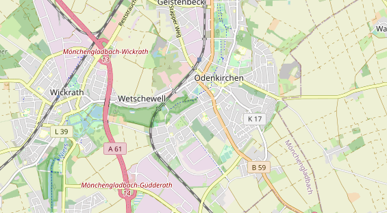 Monteurzimmer auf Karte