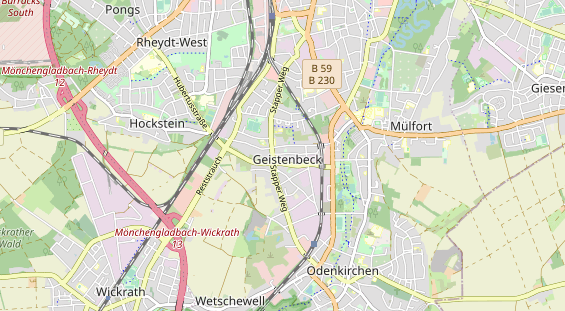 Monteurzimmer auf Karte