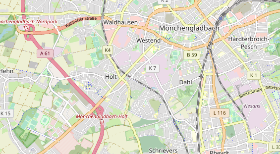 Monteurzimmer auf Karte