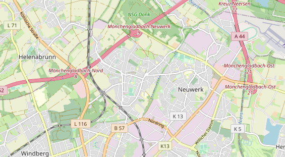 Monteurzimmer auf Karte