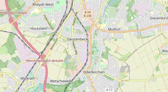Monteurzimmer auf Karte