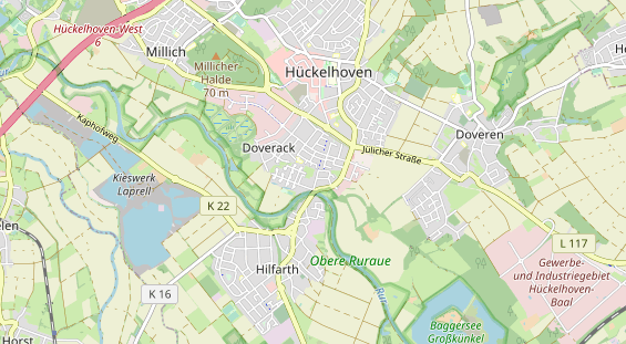 Monteurzimmer auf Karte