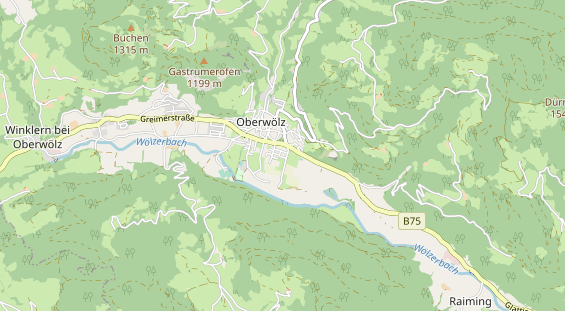 Monteurzimmer auf Karte