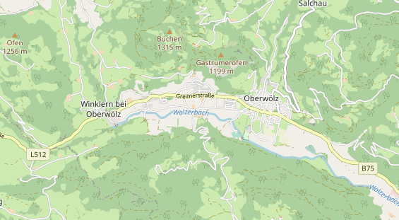 Monteurzimmer auf Karte