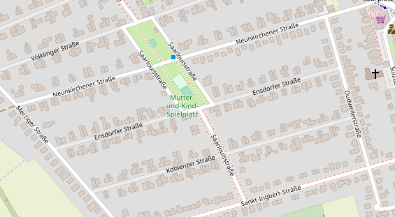 Monteurzimmer auf Satellitenbild