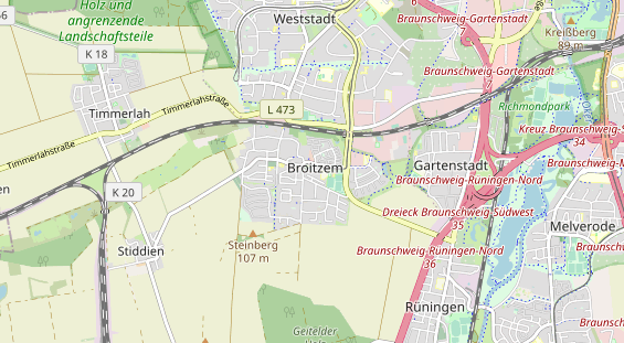 Monteurzimmer auf Karte