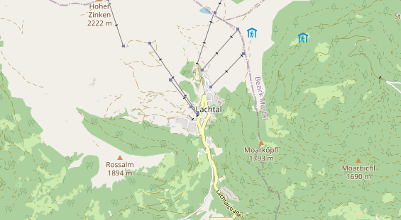 Monteurzimmer auf Karte