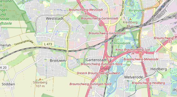 Monteurzimmer auf Karte