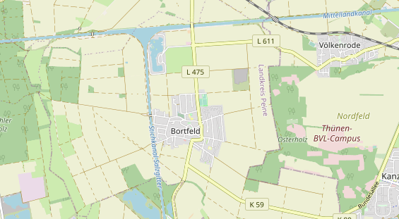 Monteurzimmer auf Karte