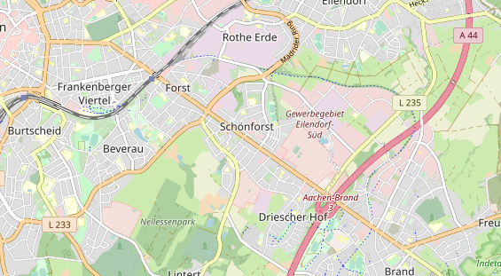 Monteurzimmer auf Karte