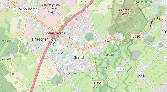 Monteurzimmer auf Karte