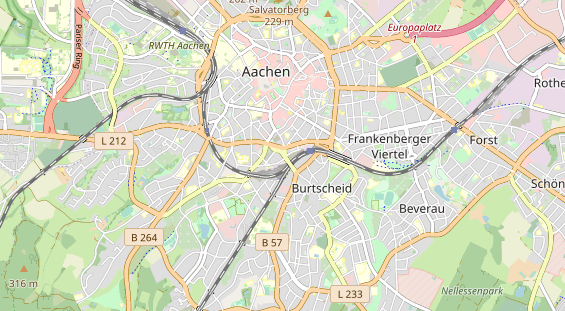 Monteurzimmer auf Karte