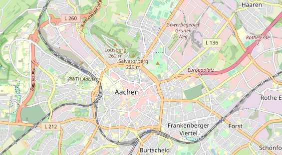 Monteurzimmer auf Karte